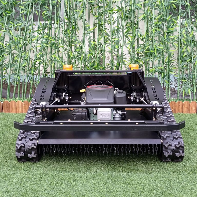 cordless caterpillar greenhouse lawnmower China manufacturer factory