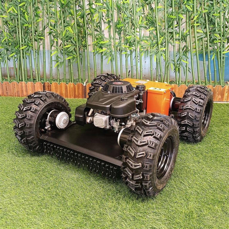 diesel wireless radio control wheeled grass cutter China manufacturer factory